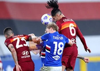 Chris Smalling e Gianluca Mancini - Photo by Getty Images