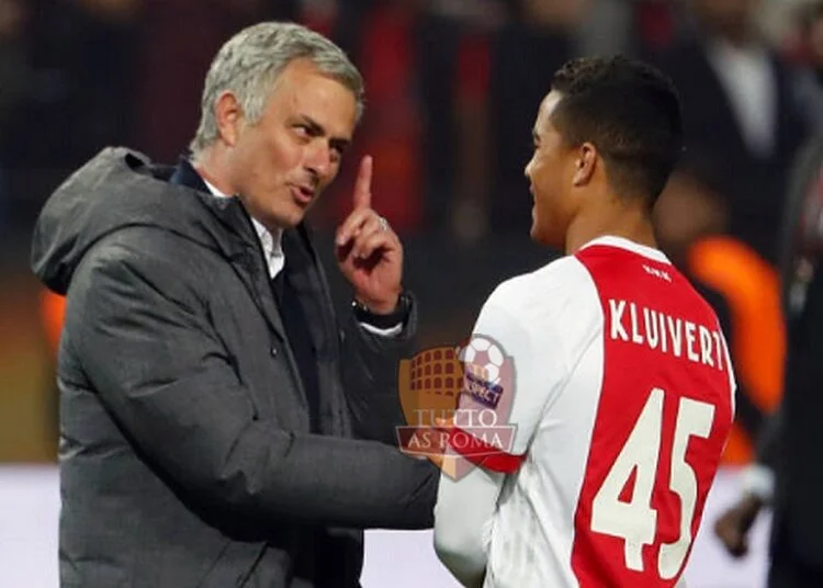 Josè Mourinho e Justin Kluivert - Photo by Getty Images