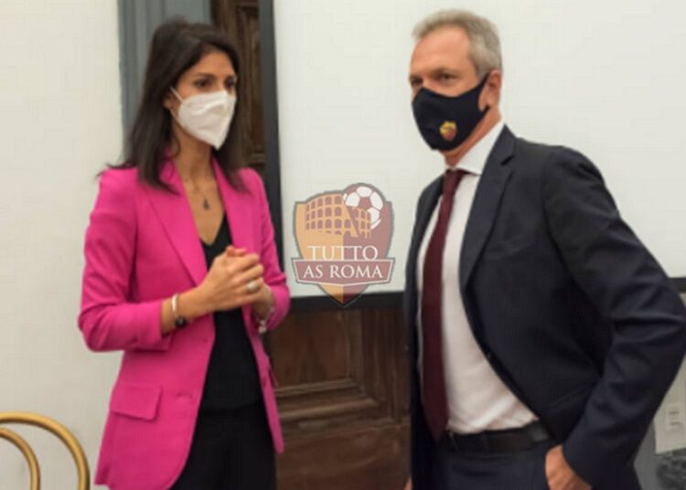 Guido Fienga e Virginia Raggi - Photo by Getty Images