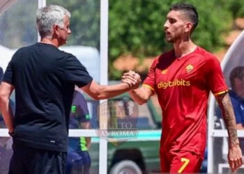 Josè Mourinho e Lorenzo Pellegrini - Photo by Getty Images