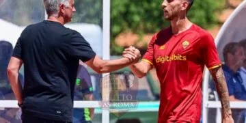 Josè Mourinho e Lorenzo Pellegrini - Photo by Getty Images