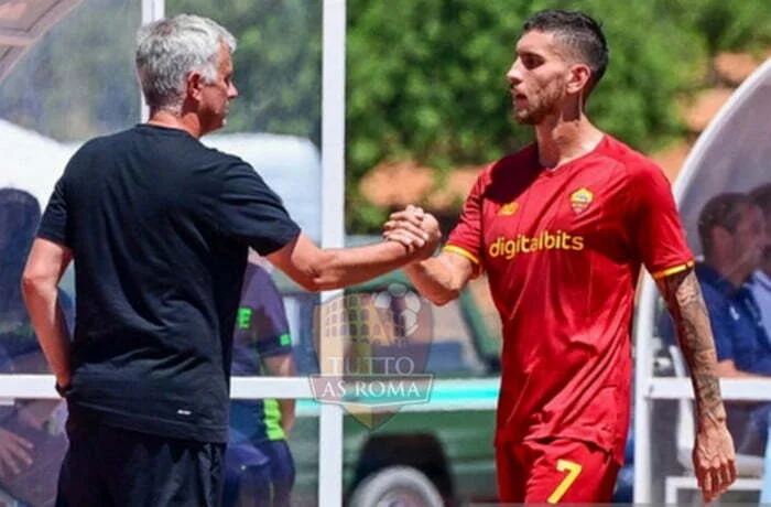 Josè Mourinho e Lorenzo Pellegrini - Photo by Getty Images