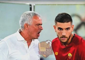 Josè Mourinho e Lorenzo Pellegrini - Pjoto by Getty Images