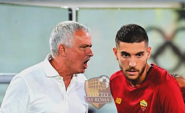 Josè Mourinho e Lorenzo Pellegrini - Pjoto by Getty Images