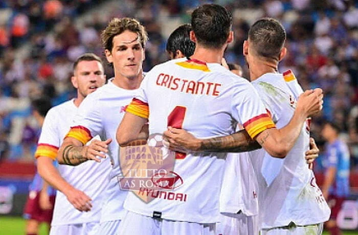 Lorenzo Pellegrini, Bryan Cristante, Nicolò Zaniolo - Photo by Getty Images