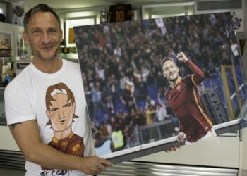Massimo Fortese, il sosia di Totti
