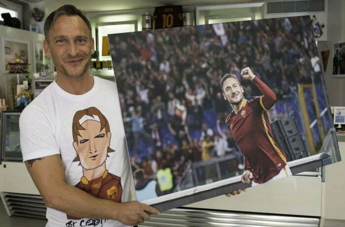 Massimo Fortese, il sosia di Totti