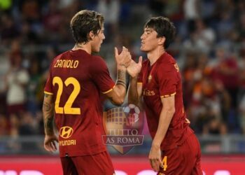 Nicolò Zaniolo ed Eldor Shomurodov - Photo by Getty Images