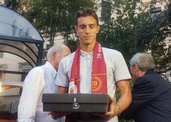 Riccardo Calafiori - Photo by Tuttoasroma