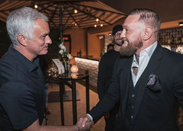 Mourinho e McGregor