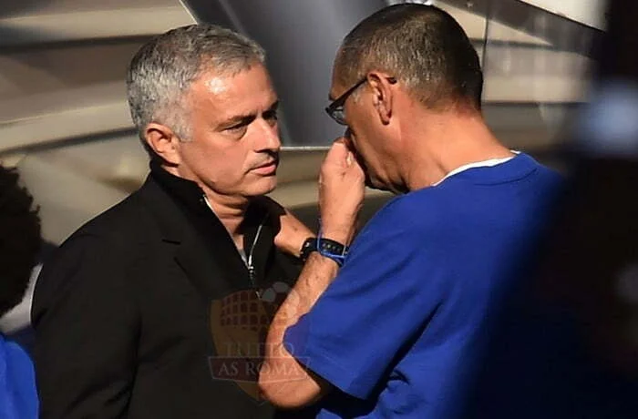 Josè Mourinho e Maurizio Sarri - Photo by Getty Images