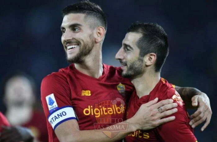 Lorenzo Pellegrini e Henrikh Mkhitaryan - Photo by Getty Images