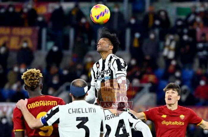 Abraham Azione Roma-Juventus 09012022