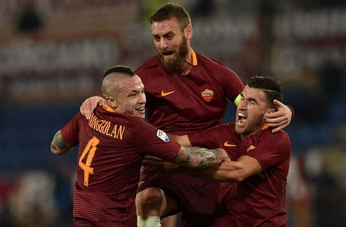 De Rossi Gol Milan-Roma