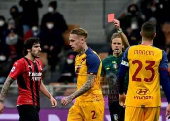 Karsdorp Espulsione Milan-Roma 06012022