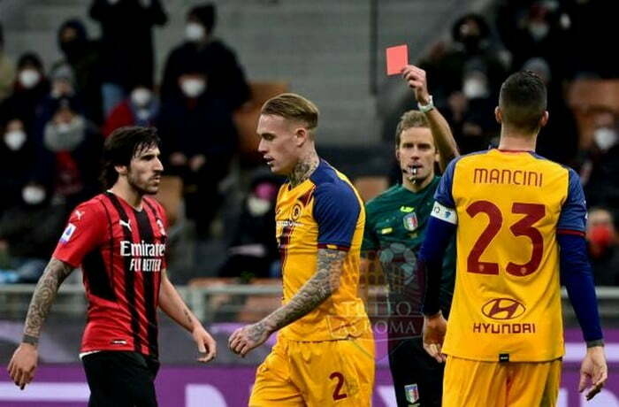 Karsdorp Espulsione Milan-Roma 06012022