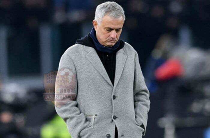 Mourinho Deluso Panchina Roma-Juventus 09012022