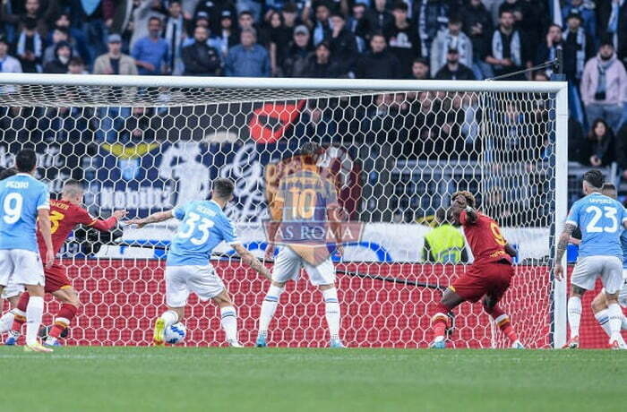 Abraham Gol Roma-Lazio 20032022