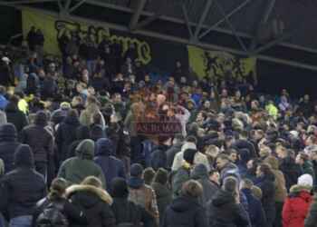 Tifosi del Vitesse creano incidenti nella partita contro lo Sparta Rotterdam - Photo by Getty Images