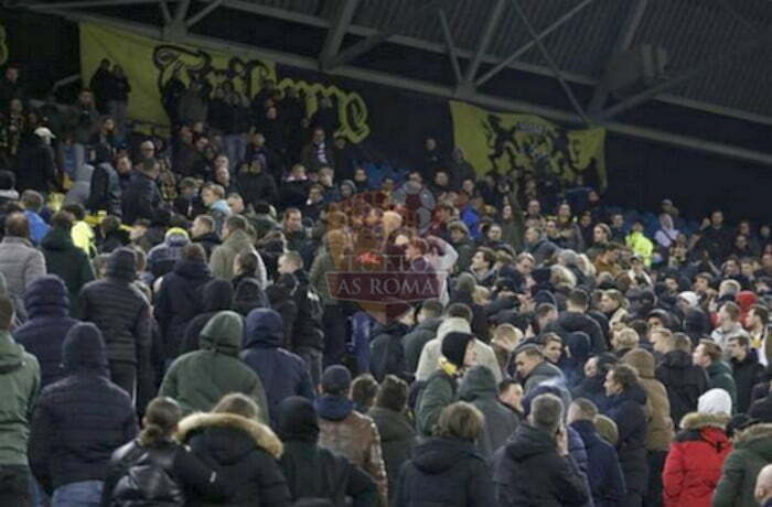 Tifosi del Vitesse creano incidenti nella partita contro lo Sparta Rotterdam - Photo by Getty Images