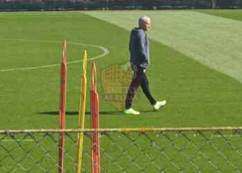 Vitesse-Roma Rifinitura Trigoria Mourinho 09032022