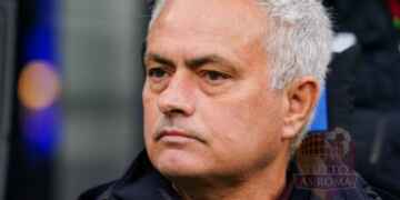 Mourinho Panchina Inter-Roma 23042022