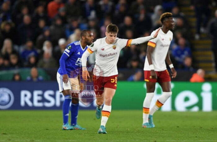 Zalewski Azione Leicester-Roma 28042022