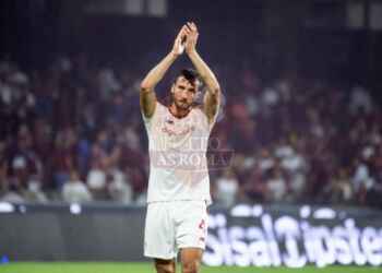 Cristante Applaude Salernitana-Roma 14082022