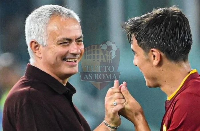 Dybala e Mourinho Roma-Monza 30082022