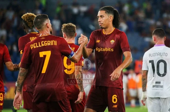 Smalling e Pellegrini Roma-Cremonese 22082022