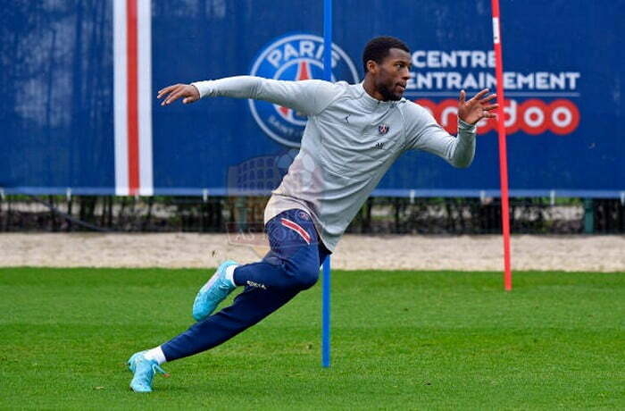 Wijnaldum Allenamento