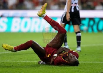 Abraham Infortunio spalla Udinese-Roma 04092022