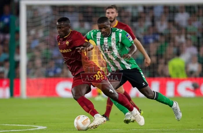 Camara Azione Real Betis-Roma 13102022