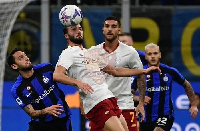 Cristante Azione Inter-Roma 01102022