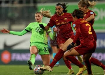 Andressa Azione Wolfsburg-Roma 08122022