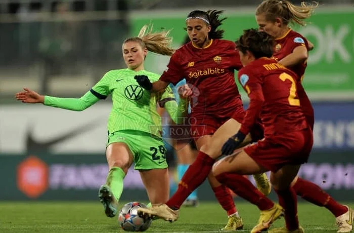 Andressa Azione Wolfsburg-Roma 08122022