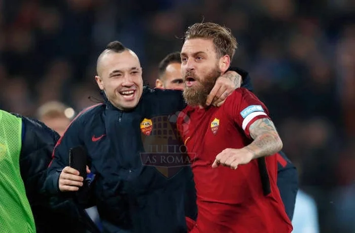 Daniele De Rossi e Radja Nainggolan - Photo by Getty Images