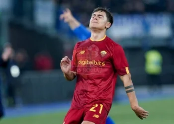 Dybala Smorfia dolore Roma-Empoli 04022023