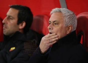 Mourinho Panchina 3 Salisburgo-Roma 16022023