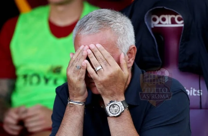 Mourinho Panchina Roma-Cremonese 22082022