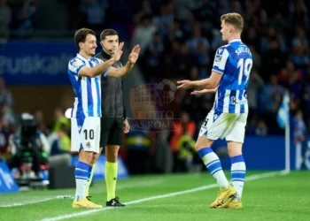 Mikel Oyarzabal e Alexander Sorloth - Photo by Getty Images