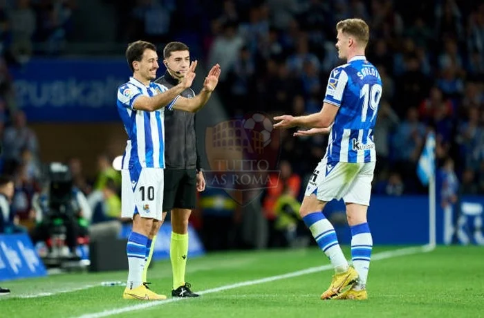 Mikel Oyarzabal e Alexander Sorloth - Photo by Getty Images