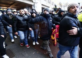 Tifosi Romanisti Feyenoord-Roma 26022015