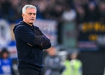 Mourinho Panchina Roma-Sampdoria 02042023