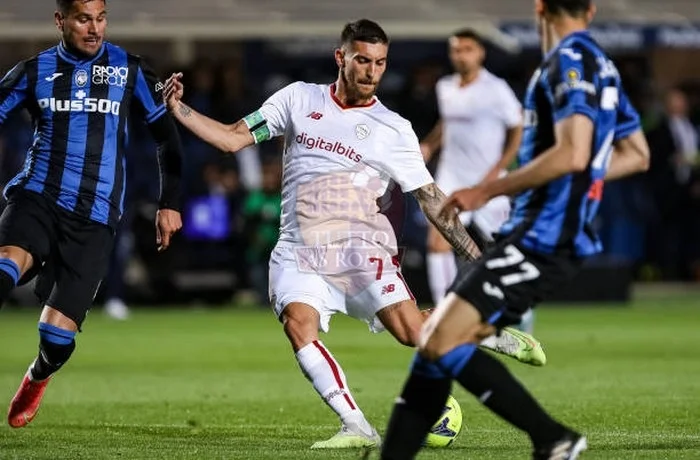 Pellegrini Azione Atalanta-Roma 24042023