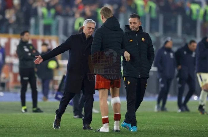 Solbakken e Mourinho Roma-Sampdoria 02042023