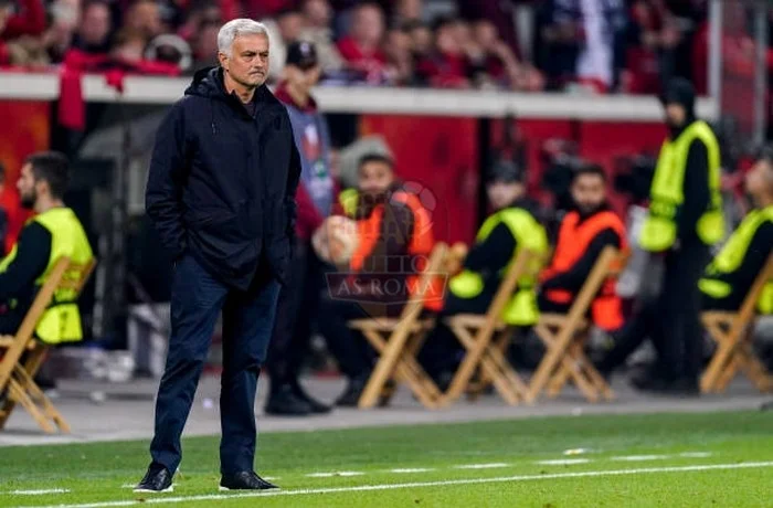 Mourinho Panchina 2 Bayer Leverkusen-Roma 18052023