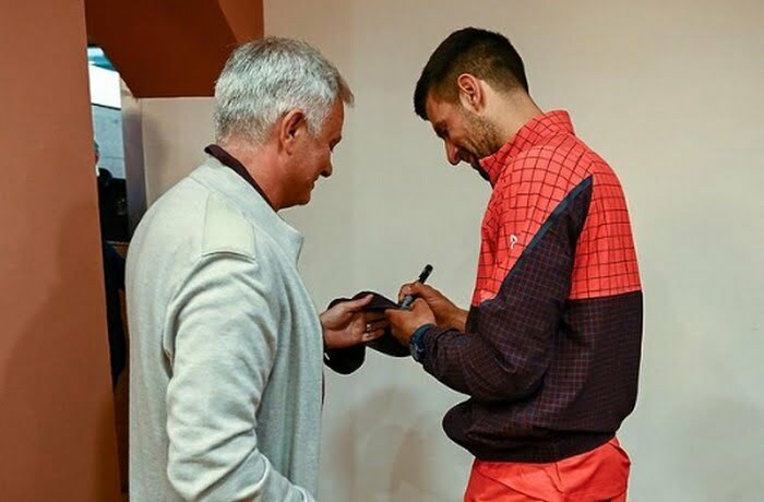 Mourinho e Djokovic