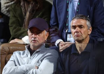 Mourinho e Nuno Santos agli Internazionali di Tennis 12052023