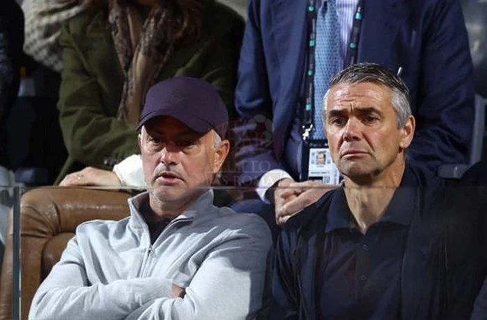 Mourinho e Nuno Santos agli Internazionali di Tennis 12052023